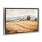 Stupell Industries Western Landscape Open Field Floating Frame, design by Petal Prints Design